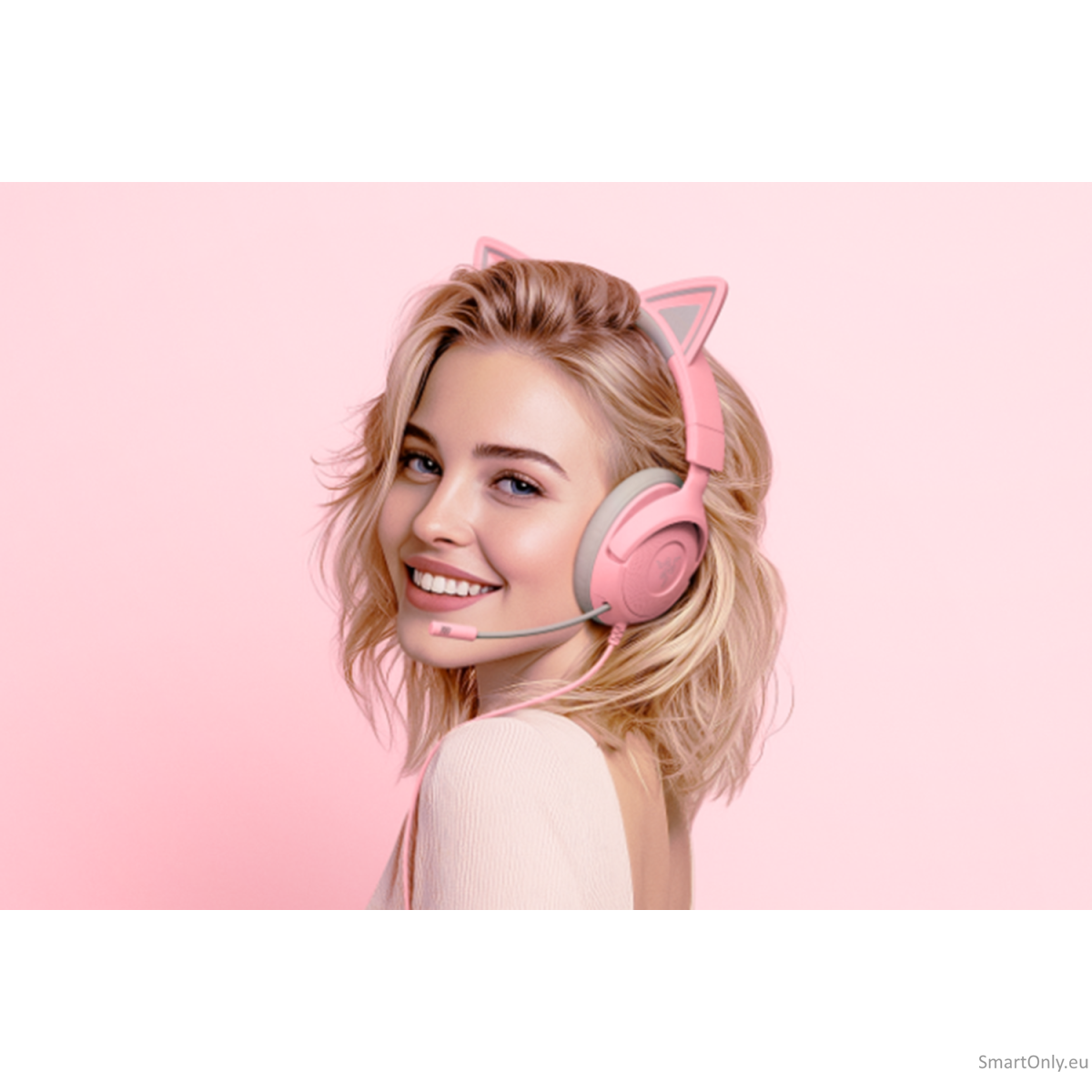 Razer Kraken Kitty V3 X Headset, Quartz 5