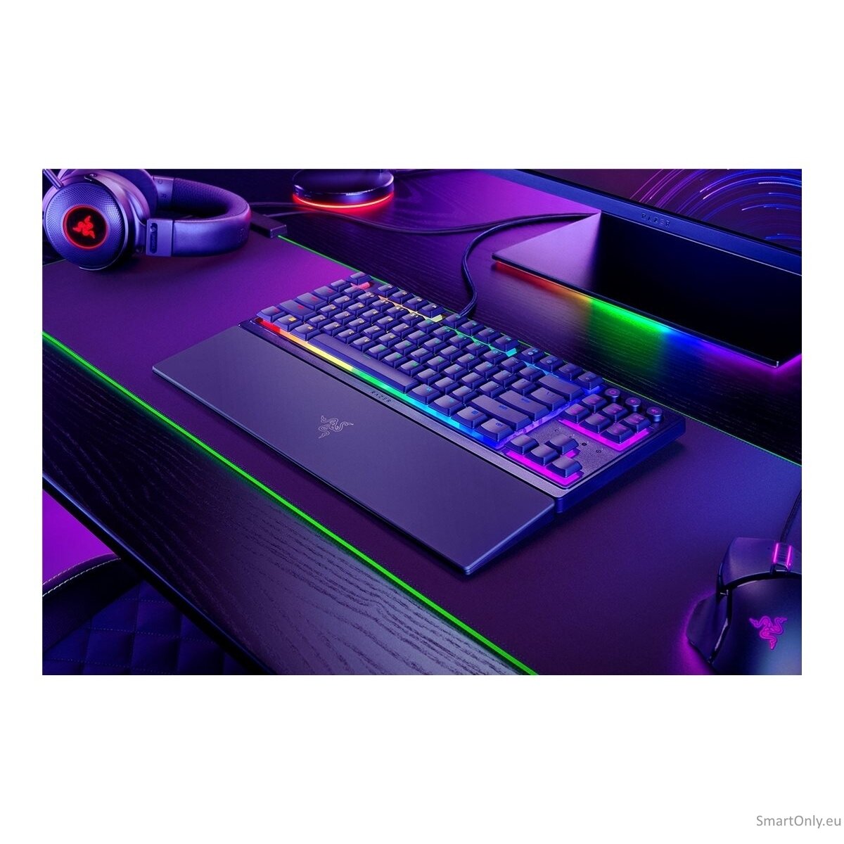 Razer | Ornata V3 Tenkeyless | Mechanical Gaming keyboard | Wired | RGB LED light | US | Black 4 Razer | Ornata V3 Tenkeyless | Mechanical Gaming keyboard | Wired | RGB LED light | US | Black 4