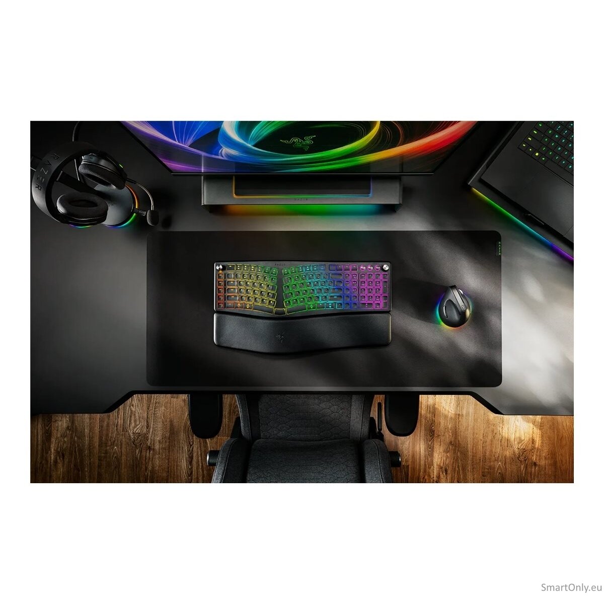 Razer Pro Type Ergo | Keyboard | Wireless | US | Bluetooth | Scissor-switch membrane 16 Razer Pro Type Ergo | Keyboard | Wireless | US | Bluetooth | Scissor-switch membrane 16