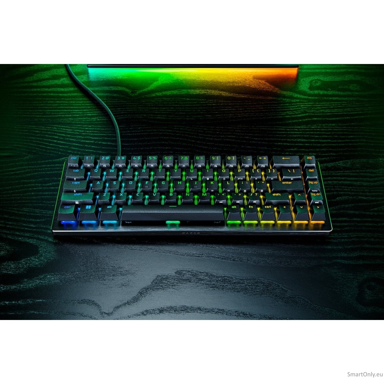 Razer Hall Effect Magnetic Esports Keyboard | Huntsman V3 HE Magnetic Mini 65% 8KHz | Keyboard | Wired | US | Razer Hall Effect Magnetic Switches 2