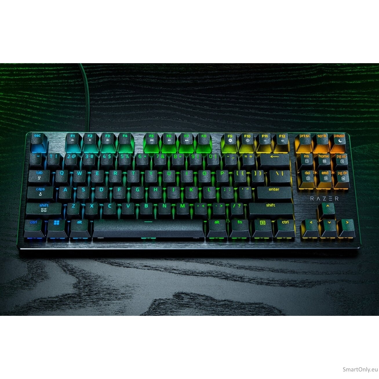Razer Hall Effect Magnetic Esports Keyboard | Huntsman V3 HE Magnetic Tenkeyless 8KHz | Keyboard | Wireless | US | Razer Hall Effect Magnetic Switches 2