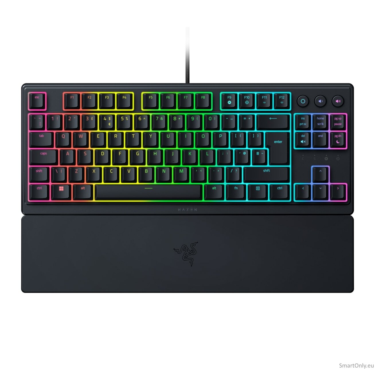 Razer | Ornata V3 Tenkeyless | Mechanical Gaming keyboard | Wired | RGB LED light | US | Black Razer | Ornata V3 Tenkeyless | Mechanical Gaming keyboard | Wired | RGB LED light | US | Black
