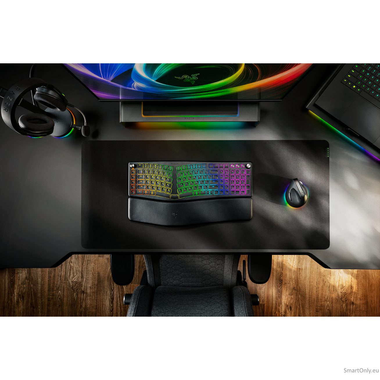 Razer Pro Type Ergo | Keyboard | Wireless | US | Bluetooth | Scissor-switch membrane 5 Razer Pro Type Ergo | Keyboard | Wireless | US | Bluetooth | Scissor-switch membrane 5