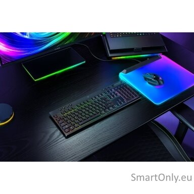 Razer | BlackWidow V4 Low-profile HyperSpeed | Gaming Keyboard | Wireless | US | Yellow Linear Razer | BlackWidow V4 Low-profile HyperSpeed | Gaming Keyboard | Wireless | US | Yellow Linear