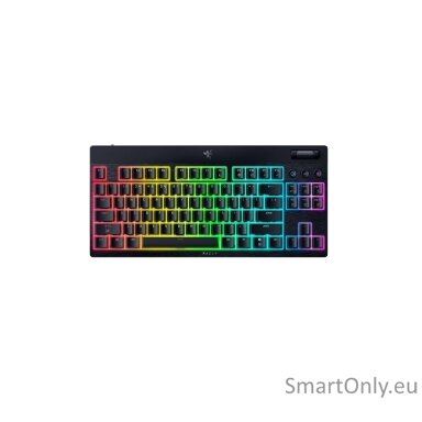 Razer | BlackWidow V4 Low-Profile HyperSpeed | Keyboard | Wireless | US | Bluetooth | Orange Switches | Black Razer | BlackWidow V4 Low-Profile HyperSpeed | Keyboard | Wireless | US | Bluetooth | Orange Switches | Black