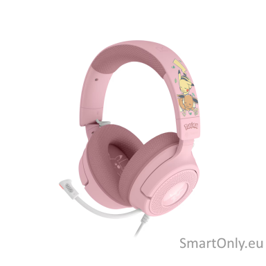 Razer Gaming Headset | Kraken V4 X | Wired | On-ear | Microphone | Pikachu & Eevee Edition