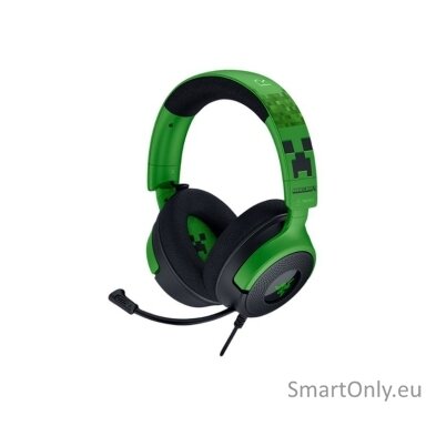 Razer Gaming Headset | Kraken V4 X | Wired | Over-Ear | Microphone | Minecraft Edition Razer Gaming Headset | Kraken V4 X | Wired | Over-Ear | Microphone | Minecraft Edition