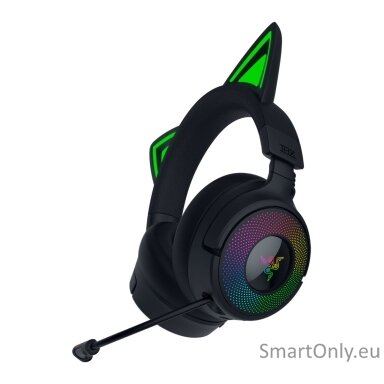Razer Headset | Kraken Kitty V3 Pro | Bluetooth | Over-ear | Microphone | Wireless | Black Razer Headset | Kraken Kitty V3 Pro | Bluetooth | Over-ear | Microphone | Wireless | Black