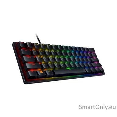 Razer Huntsman Mini 60% Gaming keyboard Opto-Mechanical Purple Switch RGB LED light NORD Wired