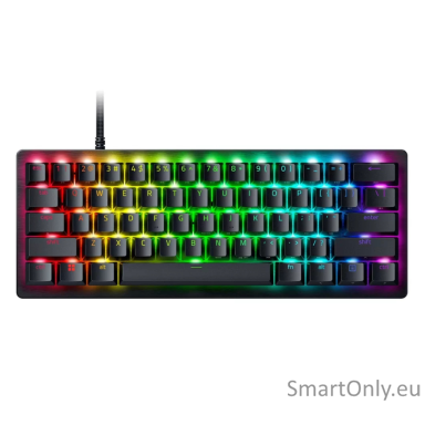 Razer | Huntsman V3 Pro Mini | Gaming Keyboard | Wired | US | Black Razer | Huntsman V3 Pro Mini | Gaming Keyboard | Wired | US | Black