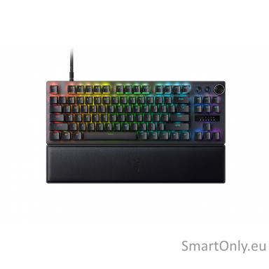 Razer Huntsman V3 Pro Tenkeyless 8KHz | Gaming keyboard | Wired | US | Razer Analog Optical Switch Gen-2 | Black Razer Huntsman V3 Pro Tenkeyless 8KHz | Gaming keyboard | Wired | US | Razer Analog Optical Switch Gen-2 | Black