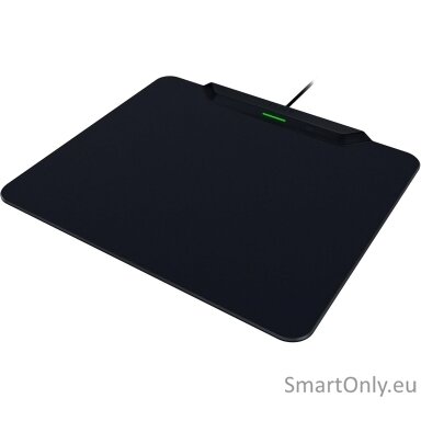 Razer | Wireless Charging Gaming Mouse Mat and Puck, Hard Edition | HyperFlux V2 Wireless Charging System | Gaming Mouse Mat | 360 x 311 mm | Black Razer | Wireless Charging Gaming Mouse Mat and Puck, Hard Edition | HyperFlux V2 Wireless Charging System | Gaming Mouse Mat | 360 x 311 mm | Black