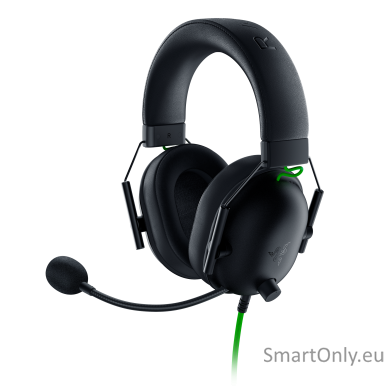 Razer Esports Headset BlackShark V2 X Wired, Over-ear, Microphone, Black, 3.5 mm, Noise canceling, Black 1