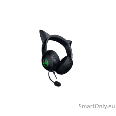 Razer Headset Kraken Kitty V2 Microphone, Black, Wired, On-Ear, Noise canceling 1