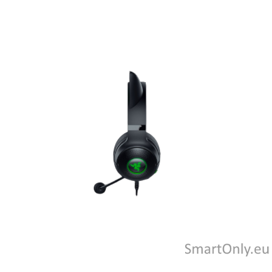 Razer Headset Kraken Kitty V2 Microphone, Black, Wired, On-Ear, Noise canceling 2