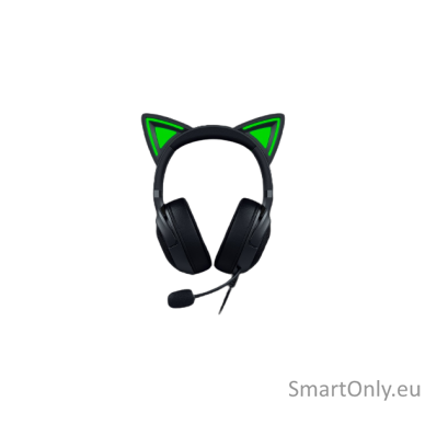 Razer Headset Kraken Kitty V2 Microphone, Black, Wired, On-Ear, Noise canceling 3