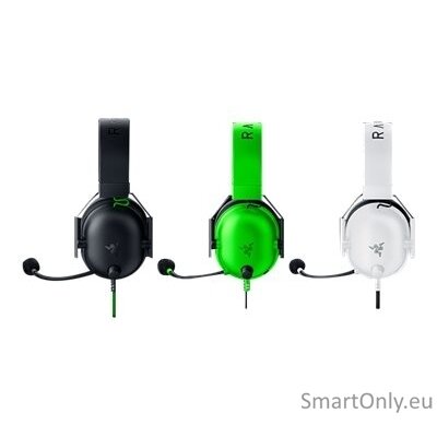 Razer Gaming Headset | BlackShark V2 X | Wired | Over-Ear | Microphone | Special White Edition | Noise canceling 9