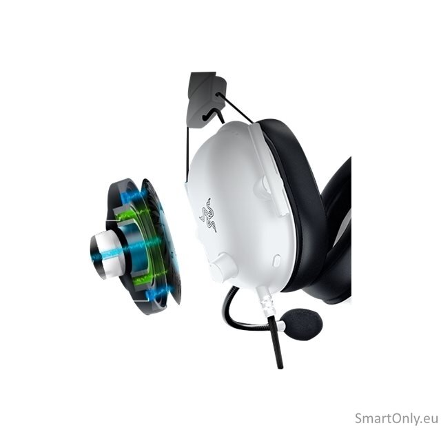Razer Gaming Headset | BlackShark V2 X | Wired | Over-Ear | Microphone | Special White Edition | Noise canceling 10