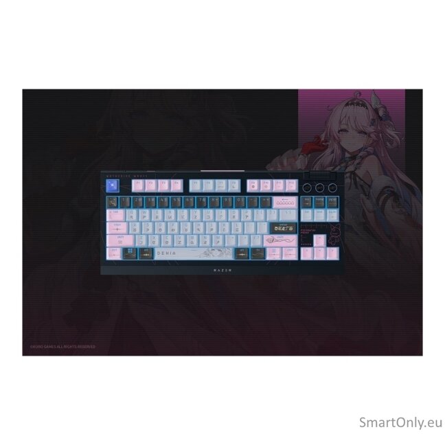 Razer | BlackWidow V4 Tenkeyless HyperSpeed | Gaming Keyboard | Wireless | US | Orange Switch | Wuthering Waves Edition 6 Razer | BlackWidow V4 Tenkeyless HyperSpeed | Gaming Keyboard | Wireless | US | Orange Switch | Wuthering Waves Edition 6