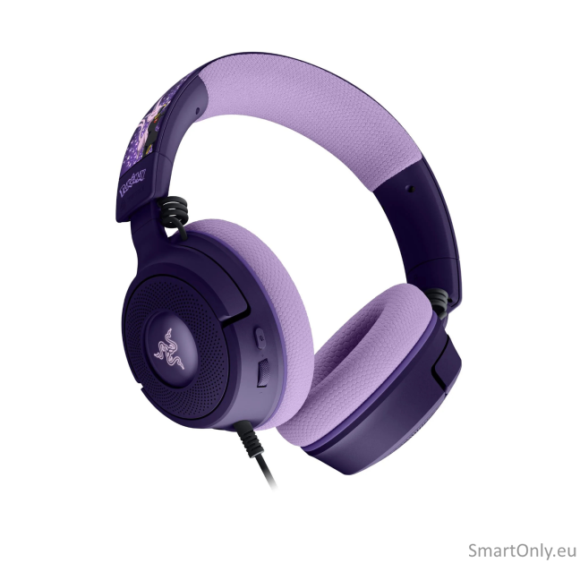 Razer Gaming Headset | Kraken V4 X | Wired | Microphone | Espeon & Umbreon Edition | Noise reduction 2