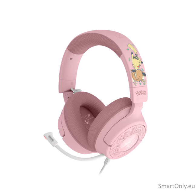Razer Gaming Headset | Kraken V4 X | Wired | On-ear | Microphone | Pikachu & Eevee Edition Razer Gaming Headset | Kraken V4 X | Wired | On-ear | Microphone | Pikachu & Eevee Edition