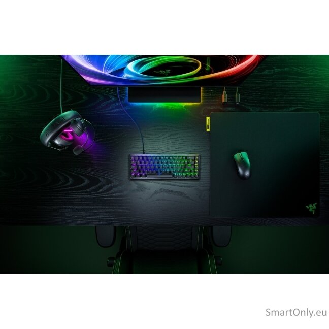 Razer Hall Effect Magnetic Esports Keyboard | Huntsman V3 HE Magnetic Mini 65% 8KHz | Keyboard | Wired | US | Razer Hall Effect Magnetic Switches 3