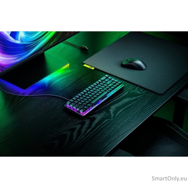 Razer Hall Effect Magnetic Esports Keyboard | Huntsman V3 HE Magnetic Mini 65% 8KHz | Keyboard | Wired | US | Razer Hall Effect Magnetic Switches 4