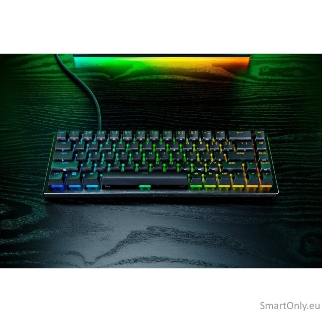 Razer Hall Effect Magnetic Esports Keyboard | Huntsman V3 HE Magnetic Mini 65% 8KHz | Keyboard | Wired | US | Razer Hall Effect Magnetic Switches 2