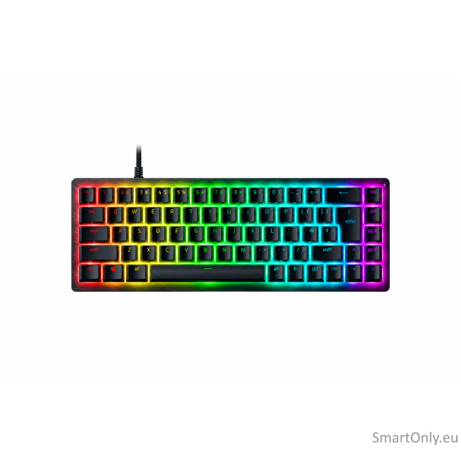 Razer Hall Effect Magnetic Esports Keyboard | Huntsman V3 HE Magnetic Mini 65% 8KHz | Keyboard | Wired | US | Razer Hall Effect Magnetic Switches Razer Hall Effect Magnetic Esports Keyboard | Huntsman V3 HE Magnetic Mini 65% 8KHz | Keyboard | Wired | US | Razer Hall Effect Magnetic Switches
