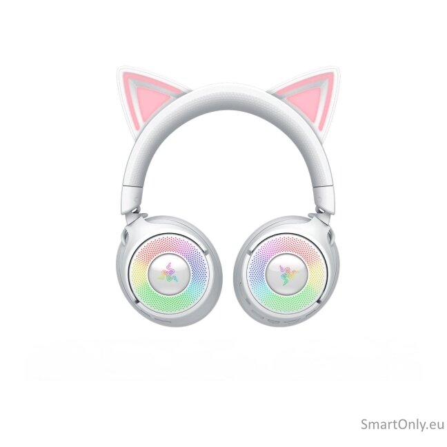 Razer Headset | Kraken Kitty V3 Pro | Bluetooth | Over-ear | Microphone | Wireless | White 3 Razer Headset | Kraken Kitty V3 Pro | Bluetooth | Over-ear | Microphone | Wireless | White 3