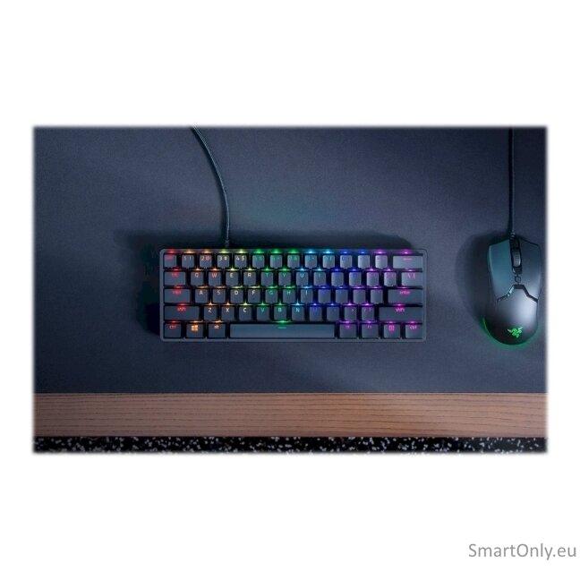 Razer Huntsman Mini 60% Gaming keyboard Opto-Mechanical Purple Switch RGB LED light NORD Wired 9 Razer Huntsman Mini 60% Gaming keyboard Opto-Mechanical Purple Switch RGB LED light NORD Wired 9
