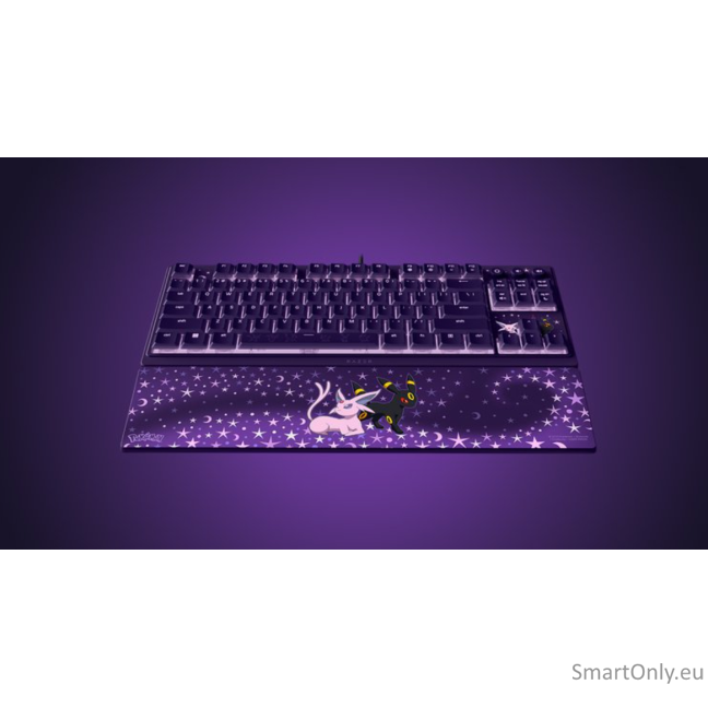 Razer Ornata V3 Tenkeyless | Gaming keyboard | Wired | US | Razer Mecha-Membrane Switches | Wrist Rest | Pokémon Espeon/Umbreon Edition 4 Razer Ornata V3 Tenkeyless | Gaming keyboard | Wired | US | Razer Mecha-Membrane Switches | Wrist Rest | Pokémon Espeon/Umbreon Edition 4