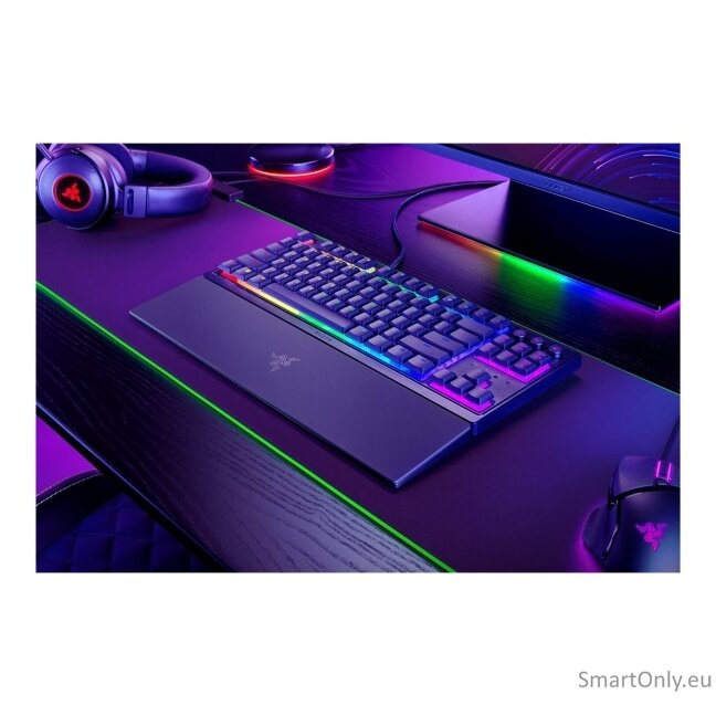 Razer | Ornata V3 Tenkeyless | Mechanical Gaming keyboard | Wired | RGB LED light | US | Black 4 Razer | Ornata V3 Tenkeyless | Mechanical Gaming keyboard | Wired | RGB LED light | US | Black 4