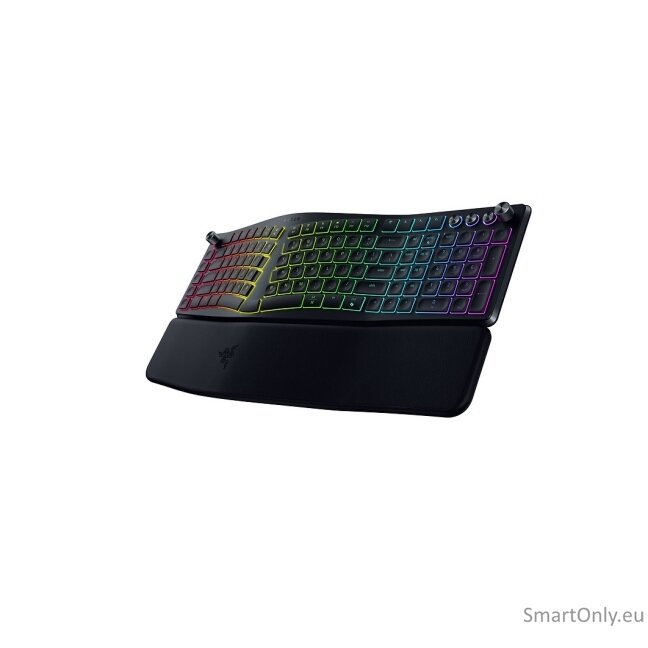 Razer Pro Type Ergo | Keyboard | Wireless | US | Bluetooth | Scissor-switch membrane 1 Razer Pro Type Ergo | Keyboard | Wireless | US | Bluetooth | Scissor-switch membrane 1