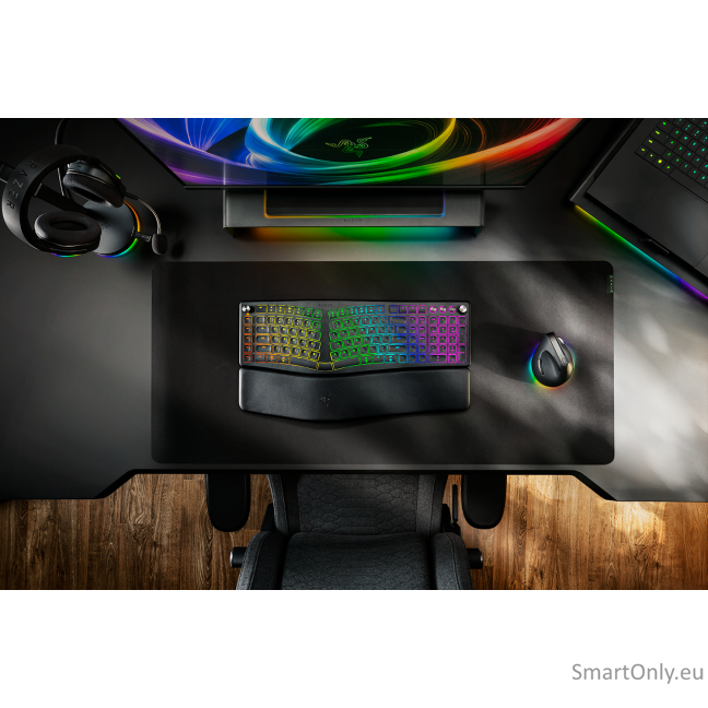 Razer Pro Type Ergo | Keyboard | Wireless | US | Bluetooth | Scissor-switch membrane 5