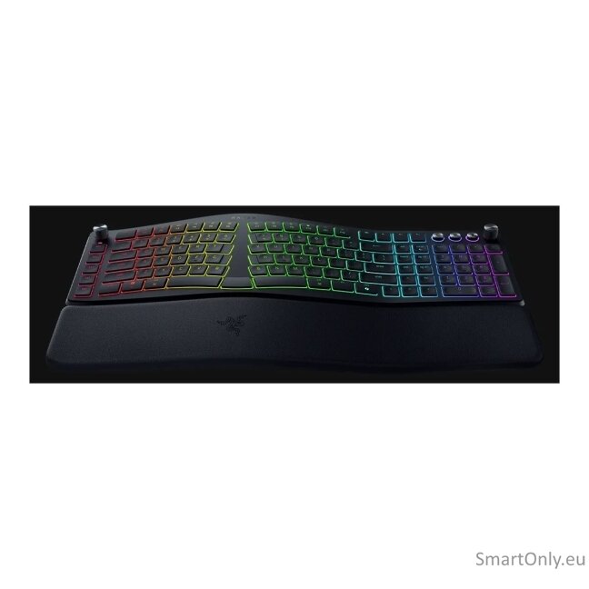Razer Pro Type Ergo | Keyboard | Wireless | US | Bluetooth | Scissor-switch membrane 18