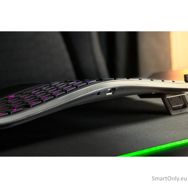 Razer Pro Type Ergo | Keyboard | Wireless | US | Bluetooth | Scissor-switch membrane 6 Razer Pro Type Ergo | Keyboard | Wireless | US | Bluetooth | Scissor-switch membrane 6