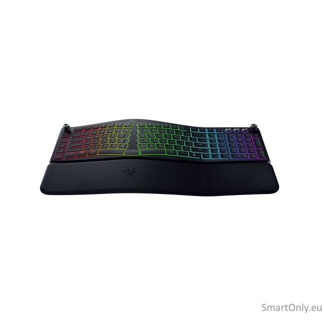 Razer Pro Type Ergo | Keyboard | Wireless | US | Bluetooth | Scissor-switch membrane