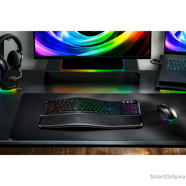 Razer Pro Type Ergo | Keyboard | Wireless | US | Bluetooth | Scissor-switch membrane 4