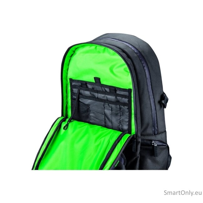 Razer | V3 15" Backpack | Rogue | Fits up to size 15 " | Backpack | Chromatic | Shoulder strap | Waterproof 8 Razer | V3 15" Backpack | Rogue | Fits up to size 15 " | Backpack | Chromatic | Shoulder strap | Waterproof 8