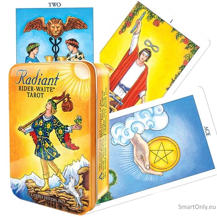 Radiant Raider Waite Tarot cards in TIN box US Games Systems