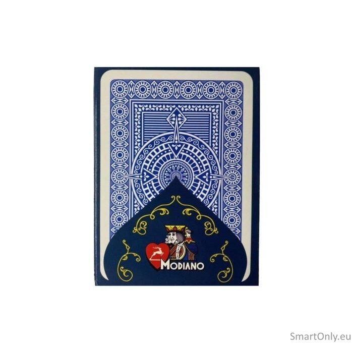 Ramino Acetate Quality žaidimų kortos (mėlynos) Modiano 1 Ramino Acetate Quality žaidimų kortos (mėlynos) Modiano 1