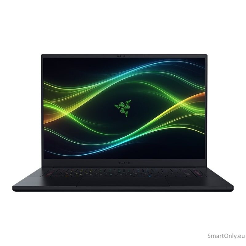 Razer Blade 16 RZ09-05817EN3-R3E1 | Black | 16 " | OLED | QHD+ | 2560 x 1600 pixels | 240 Hz | Intel Core Ultra 9 | 386H | 32 GB | LPDDR5X | Solid-state drive capacity 1000 GB | NVIDIA GeForce RTX 5070 Ti | GDDR7 | 12 GB | Windows 11 Home | 802.11be | Blu 5