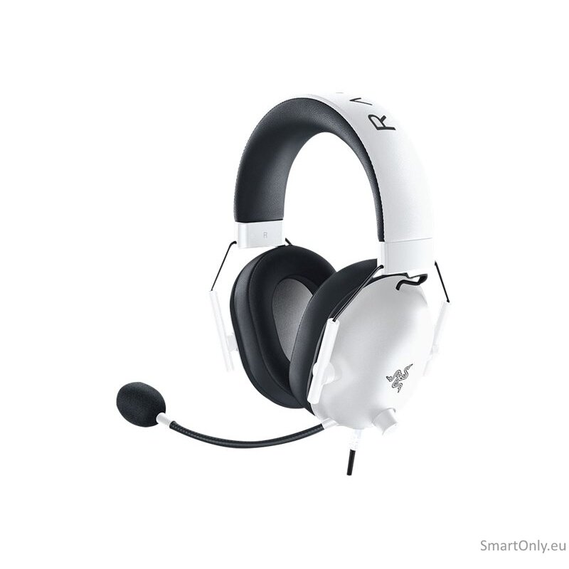 Razer Gaming Headset | BlackShark V2 X | Wired | Over-Ear | Microphone | Special White Edition | Noise canceling 5