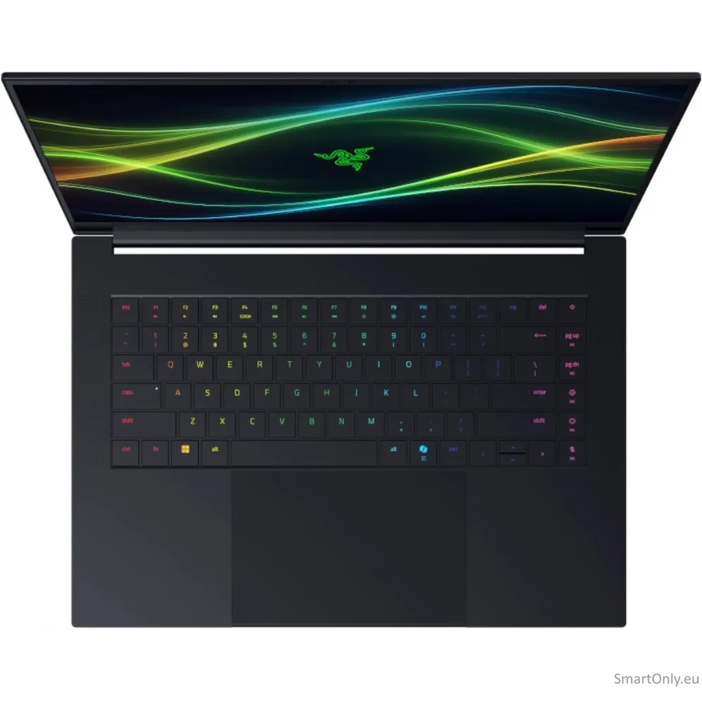 Razer Blade 16 RZ09-05818EN4-R3E1 | Black | 16 " | OLED | QHD+ | 2560 x 1600 pixels | 240 Hz | Intel Core Ultra 9 | 386H | 64 GB | LPDDR5X | Solid-state drive capacity 1000 GB | NVIDIA GeForce RTX 5080 | GDDR7 | 16 GB | Windows 11 Home | 802.11be | Blueto Razer Blade 16 RZ09-05818EN4-R3E1 | Black | 16 " | OLED | QHD+ | 2560 x 1600 pixels | 240 Hz | Intel Core Ultra 9 | 386H | 64 GB | LPDDR5X | Solid-state drive capacity 1000 GB | NVIDIA GeForce RTX 5080 | GDDR7 | 16 GB | Windows 11 Home | 802.11be | Blueto