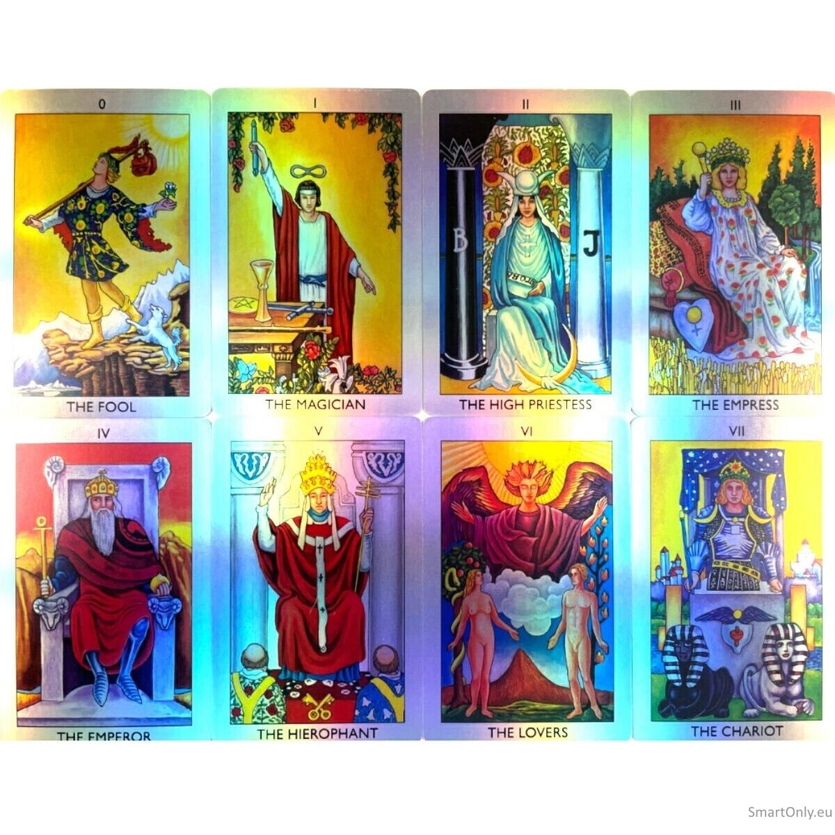 Reflective Tarot kortos US Games Systems (maža versija) 9 Reflective Tarot kortos US Games Systems (maža versija) 9