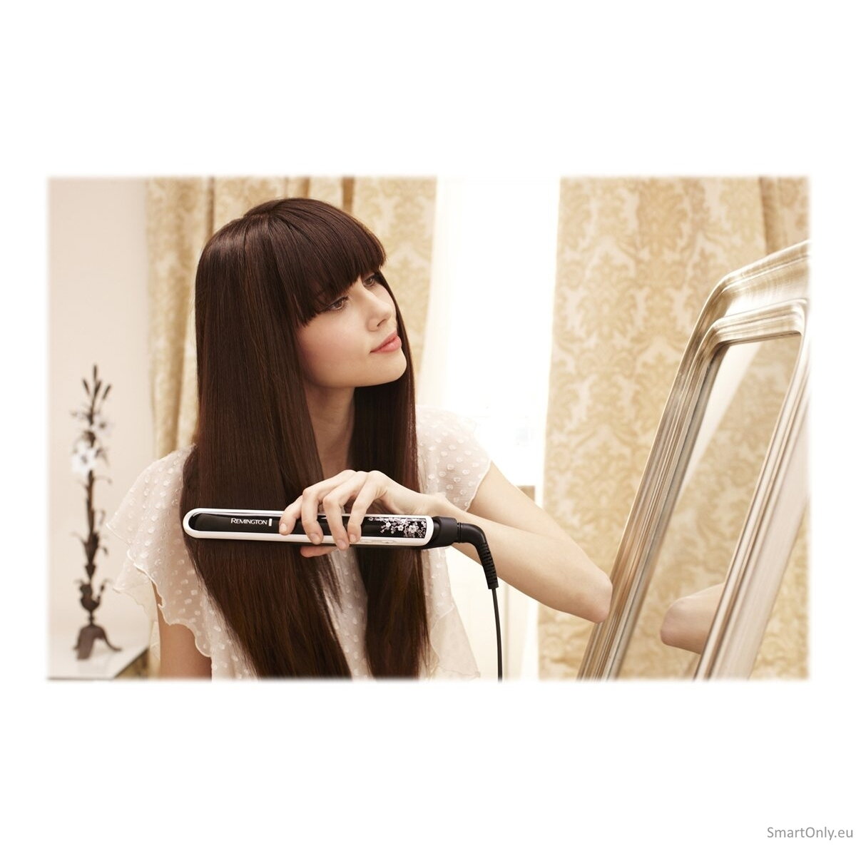 Remington | PEARL Hair Straightener | S9500 | Warranty 24 month(s) | Ceramic heating system | Display Digital display | Temperature (min) 150 °C | Temperature (max) 235 °C | Black 5 Remington | PEARL Hair Straightener | S9500 | Warranty 24 month(s) | Ceramic heating system | Display Digital display | Temperature (min) 150 °C | Temperature (max) 235 °C | Black 5