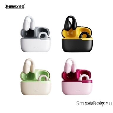 REMAX Clip-on CozyBuds W11 TWS wireless earphones Pink REMAX Clip-on CozyBuds W11 TWS wireless earphones Pink