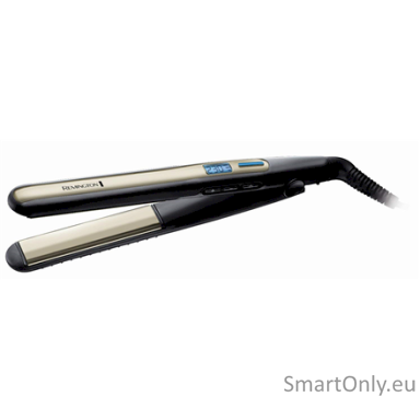 Remington Hair Straightener S6500 Sleek & Curl Ceramic heating system, Display Yes, Temperature (max) 230 °C, Black Remington Hair Straightener S6500 Sleek & Curl Ceramic heating system, Display Yes, Temperature (max) 230 °C, Black