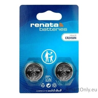 renata-cr2450n-licio-baterijos-2-vnt